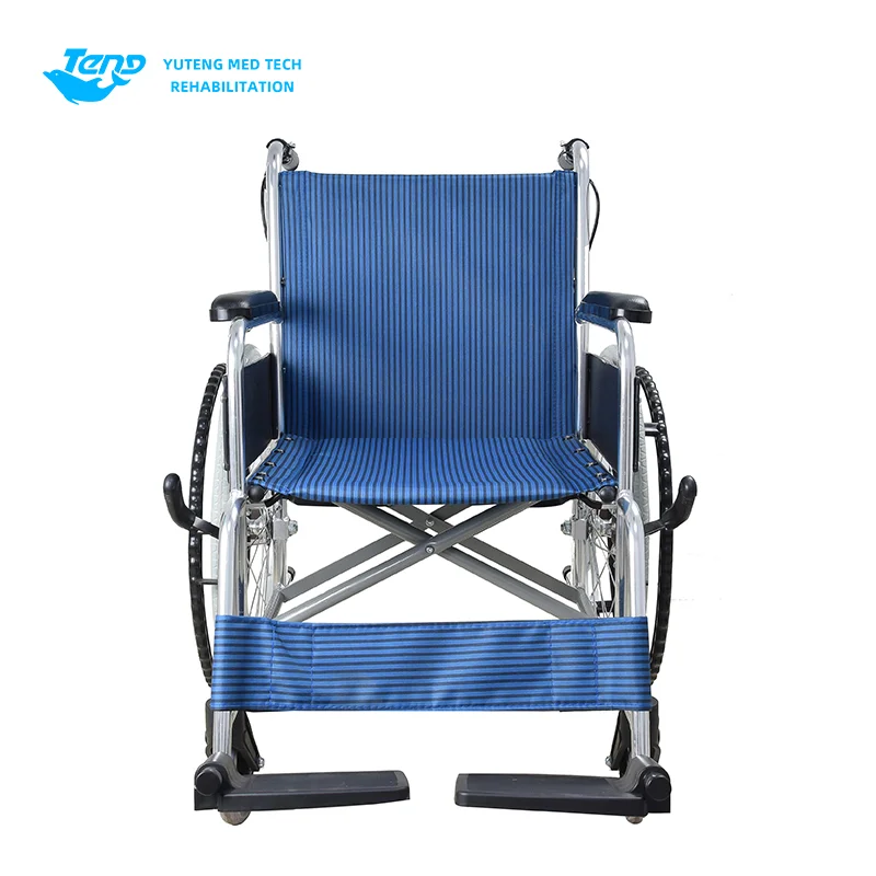 Xe đẩy xe lăn bằng tay gập nhẹ